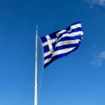 Photo Greek flag